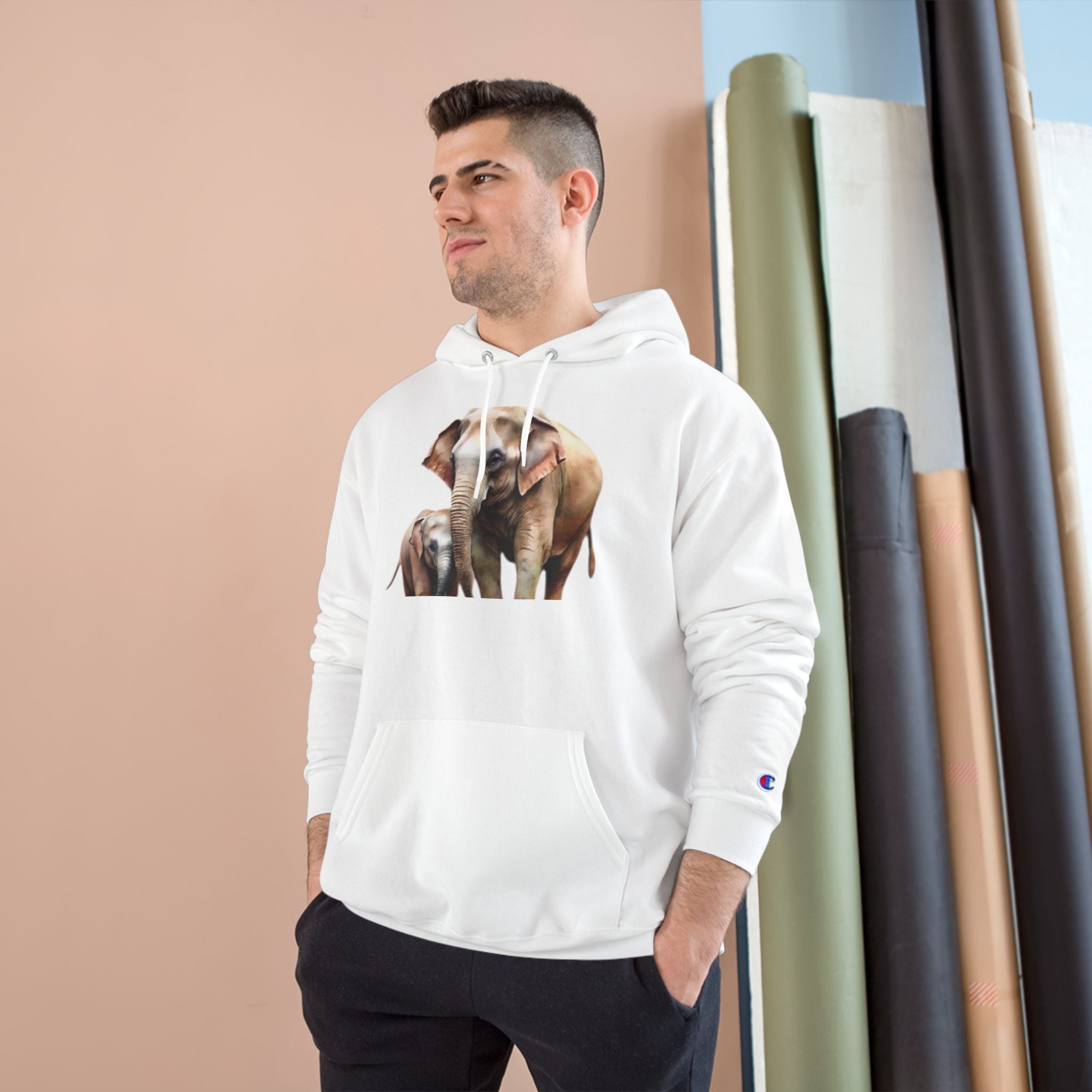 Sri Lanka Elephant Map Hoodie – Travel Souvenir Pullover