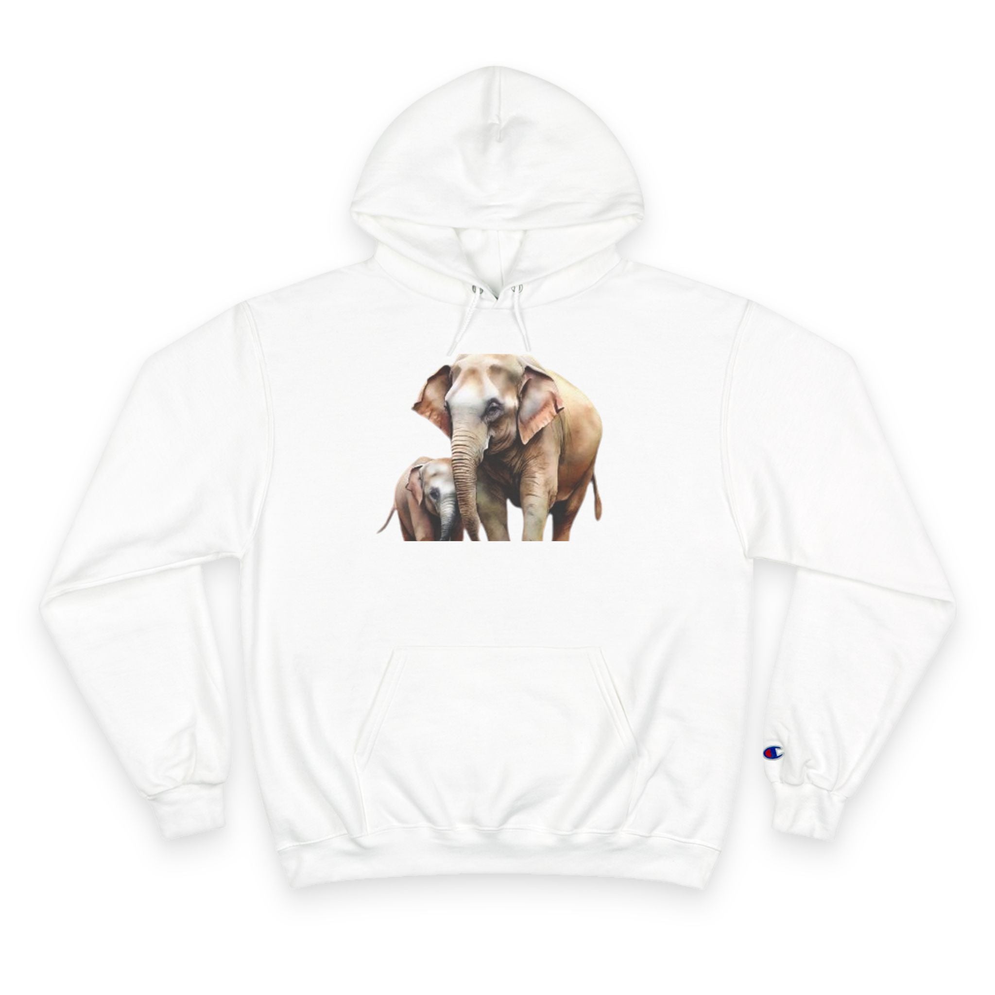 Sri Lanka Elephant Map Hoodie – Travel Souvenir Pullover