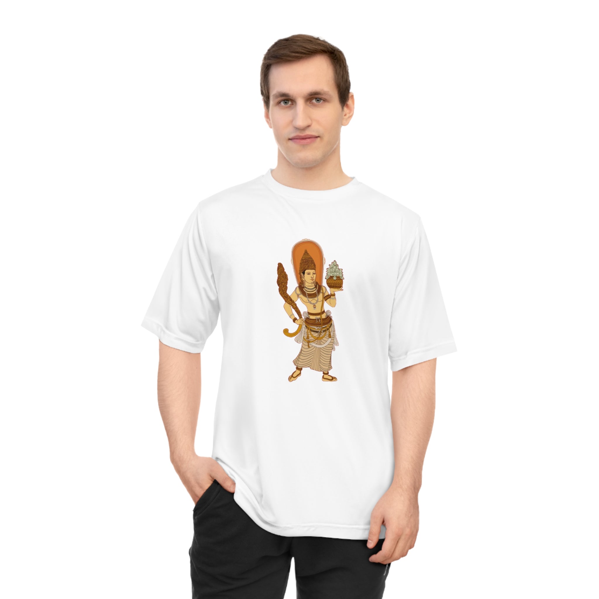 Hindu Deity & Elephant Performance T-Shirt