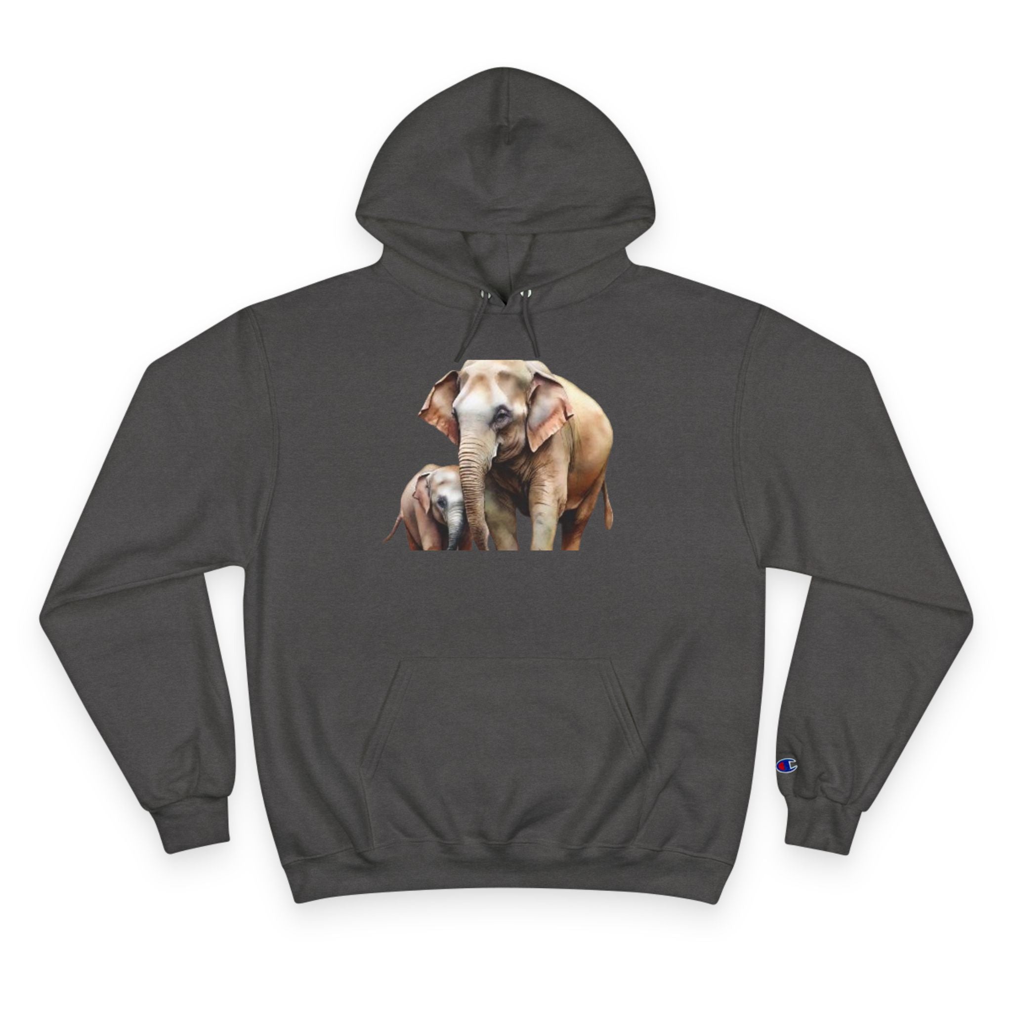 Sri Lanka Elephant Map Hoodie – Travel Souvenir Pullover