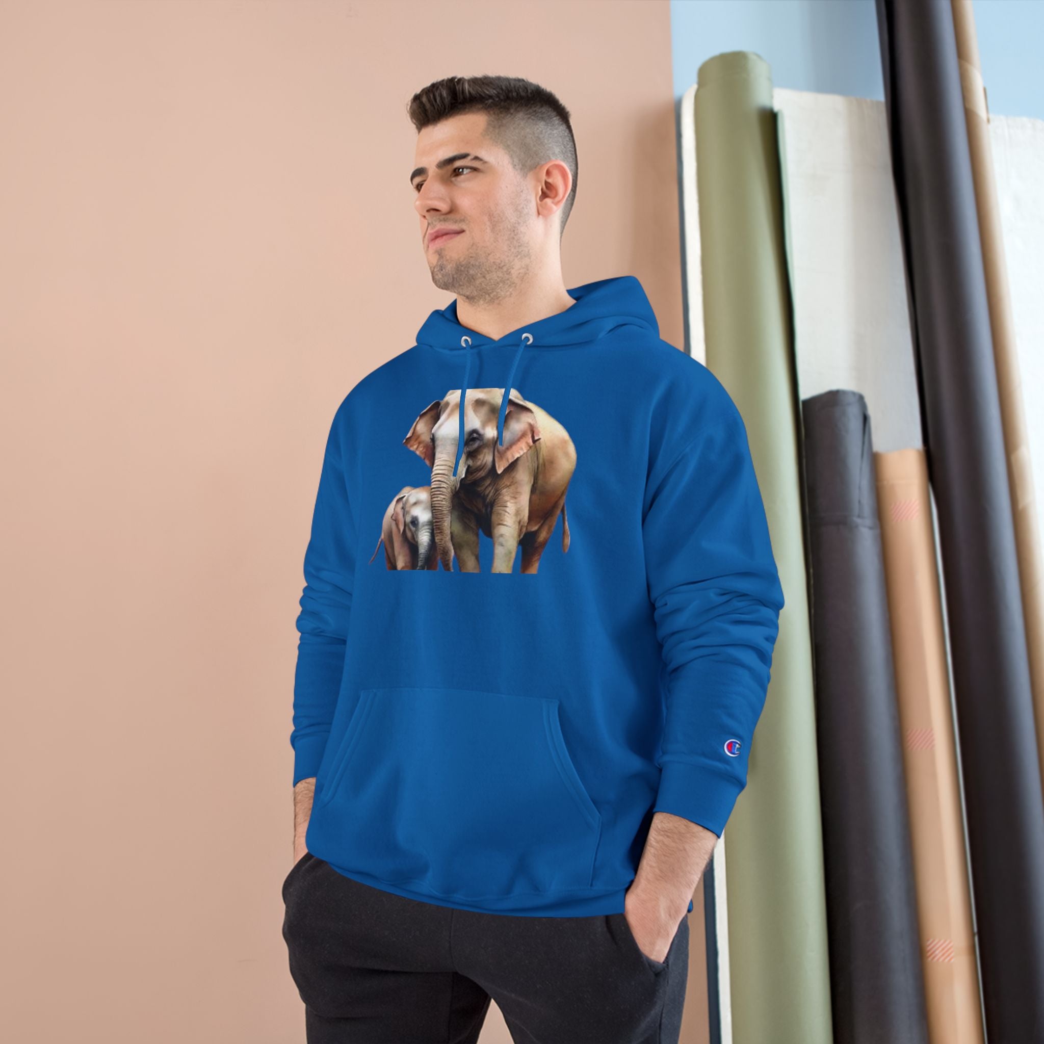 Sri Lanka Elephant Map Hoodie – Travel Souvenir Pullover
