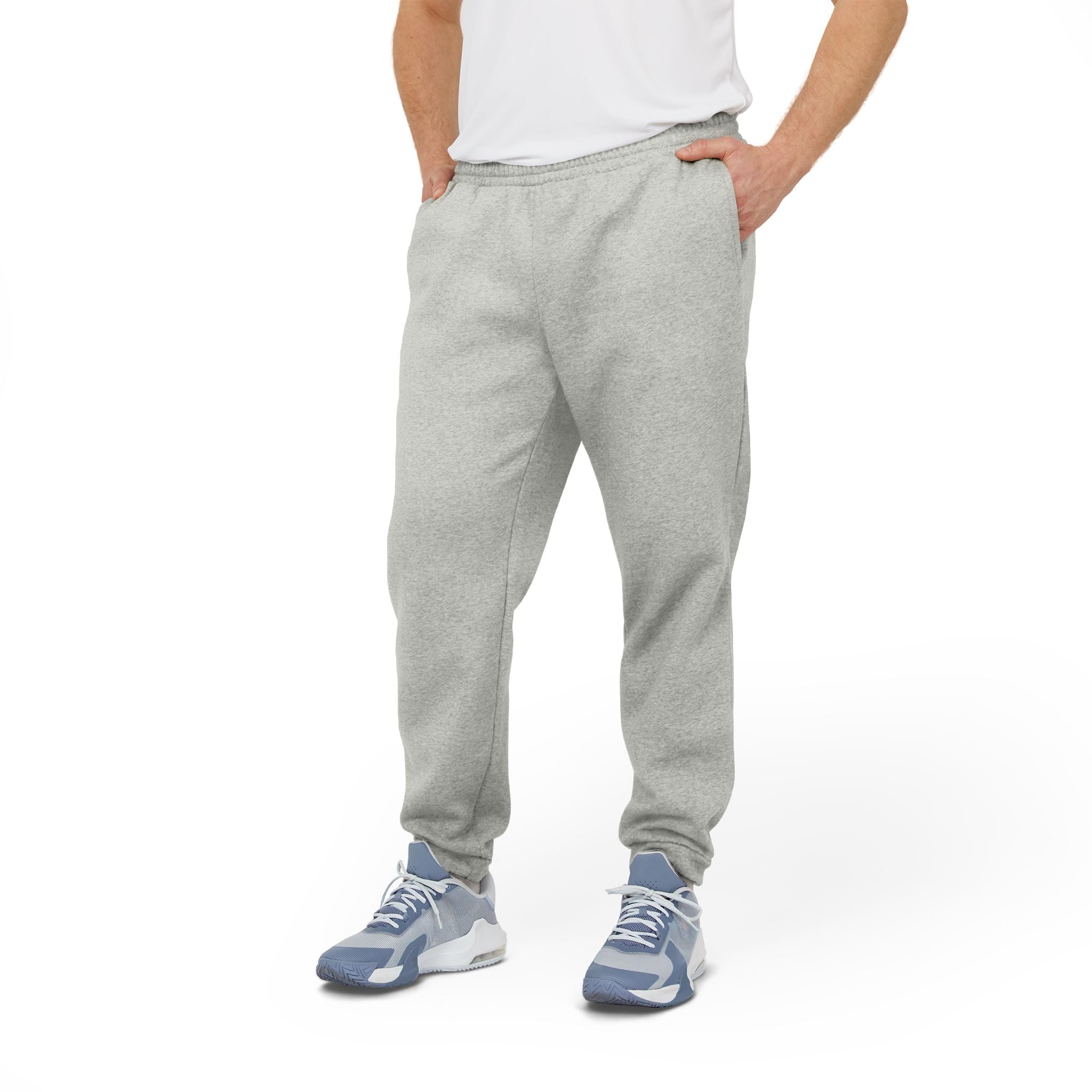Fleece Joggers — Women's/Men's Cozy Grey Sweatpants