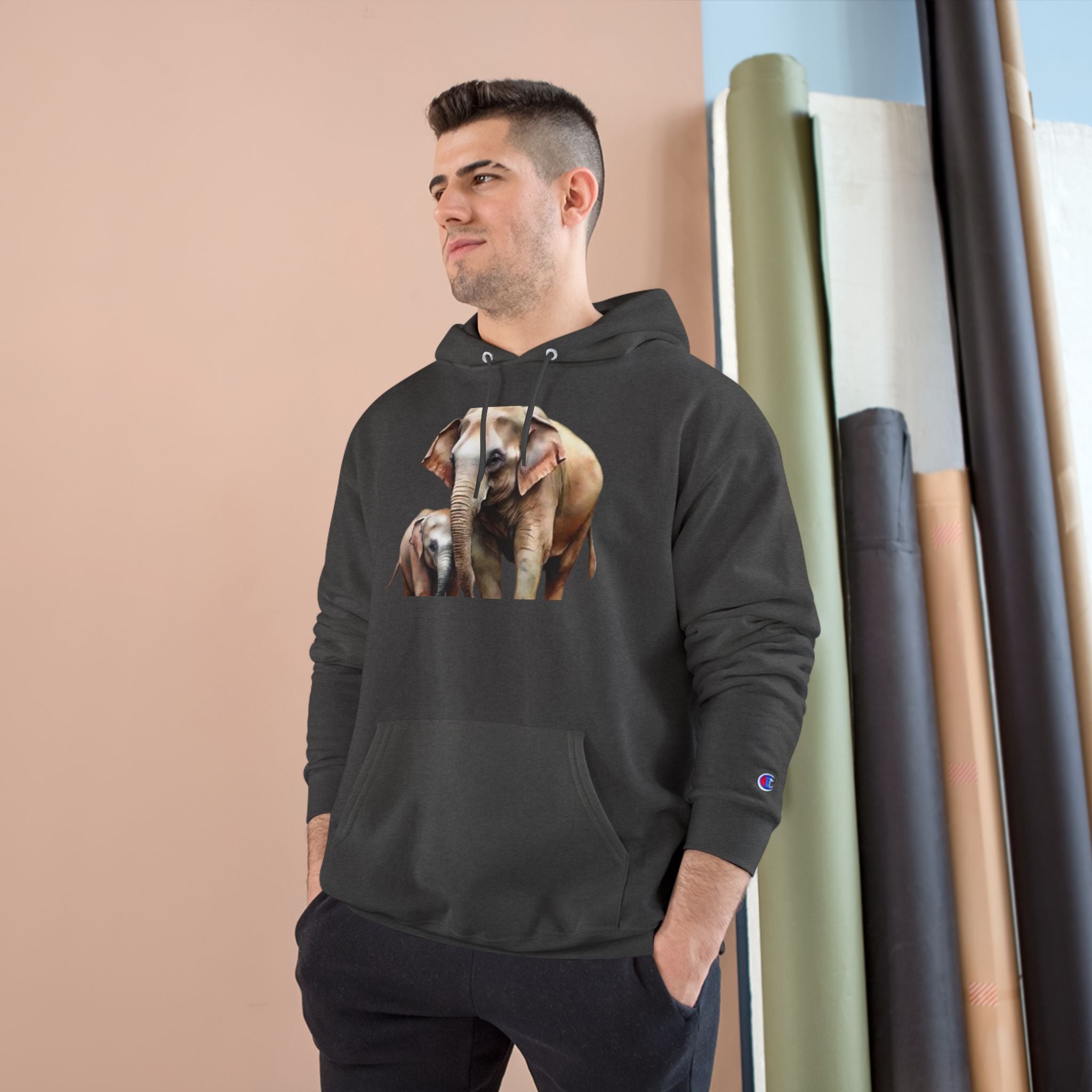Sri Lanka Elephant Map Hoodie – Travel Souvenir Pullover